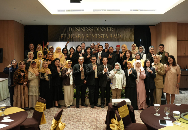 Business Dinner JSR Bahas Pengembangan Diri dan Strategi Bisnis