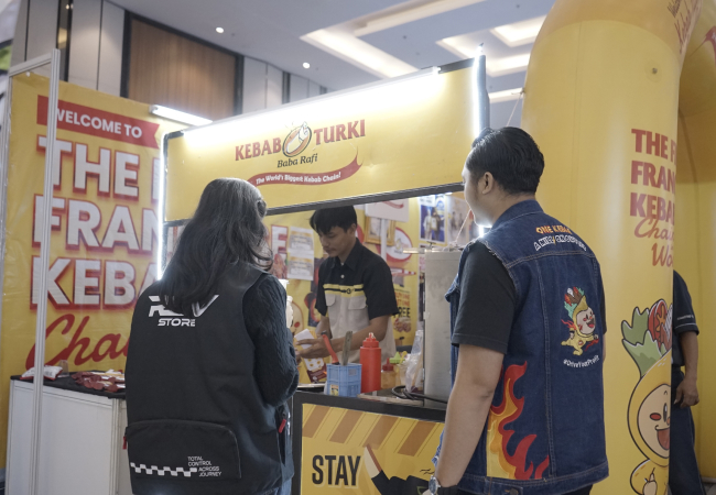 Kebab Turki Baba Rafi Dua Kali Ikut IBOS Expo, Tawarkan Peluang Franchise dengan Sistem Auto Pilot
