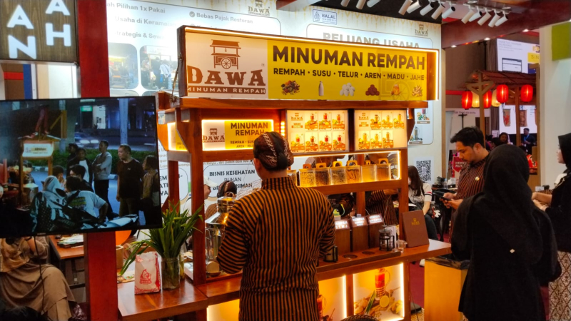 Dawa Minuman Rempah Perluas Jaringan Kemitraan lewat IBOS Expo 2026