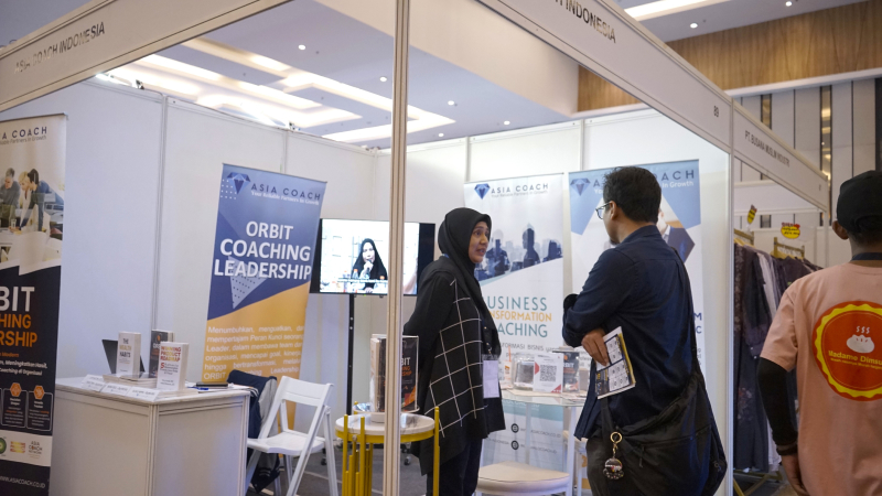 Asia Coach Indonesia Perkenalkan Coaching Bisnis kepada Entrepreneur di IBOS Expo