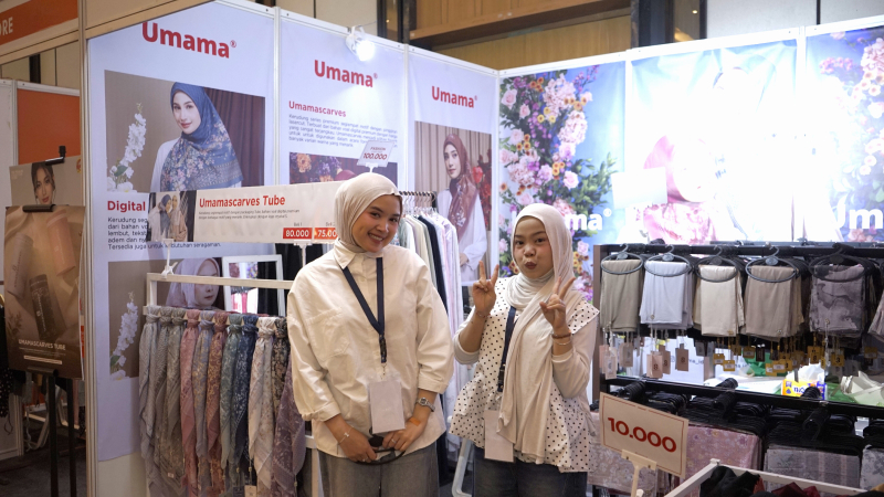 Umama Hadirkan Produk Fashion dan Catat Transaksi di The 2nd IBOS Expo 2026