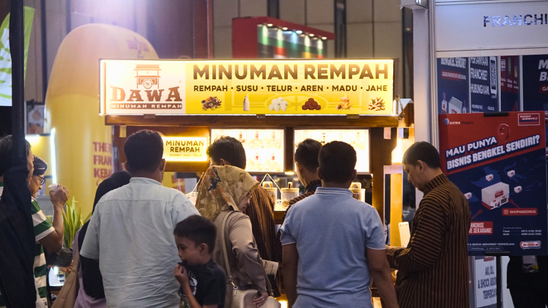 Dawa Minuman Rempah Tawarkan Kemitraan di IBOS Expo 2027, Investasi Mulai Rp49 Juta