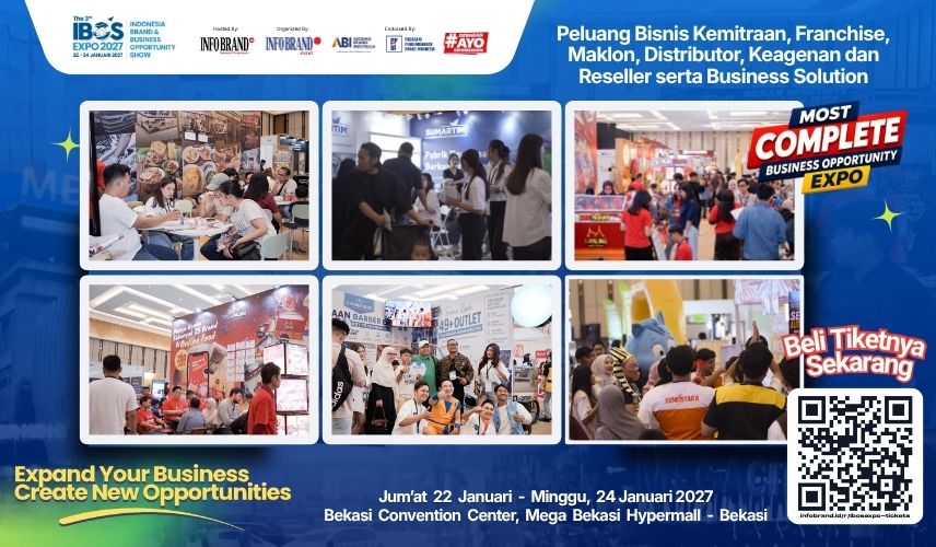 Edisi Ketiga IBOS Expo Hadir Kembali sebagai Pameran Peluang Bisnis di Awal Tahun